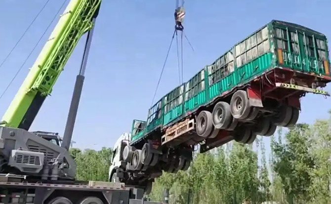 洮南道路脱困救援案例